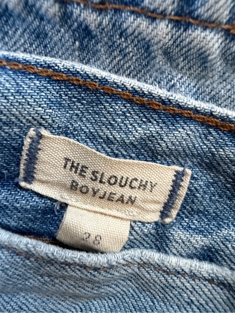 Madewell The Slouchy Boyjean Size 6/28 - Picture 7 of 9